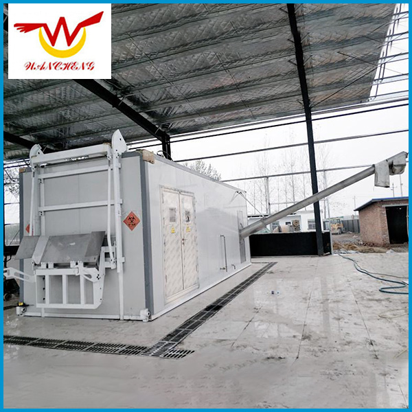 微波高溫高壓廢物消毒處理設備